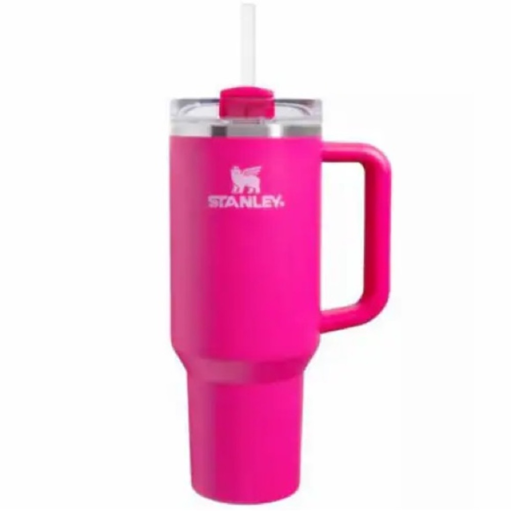 Stanley 40oz tumbler - neon camelia
